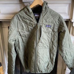 Patagonia Olive Green Puffer Jacket
